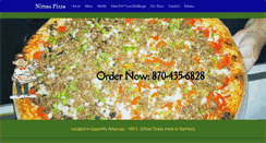 Desktop Screenshot of nimaspizza.com